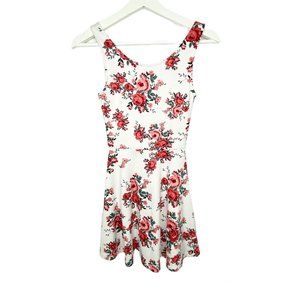 H&M DIVIDED Floral Fit & Flare Mini Dress 2